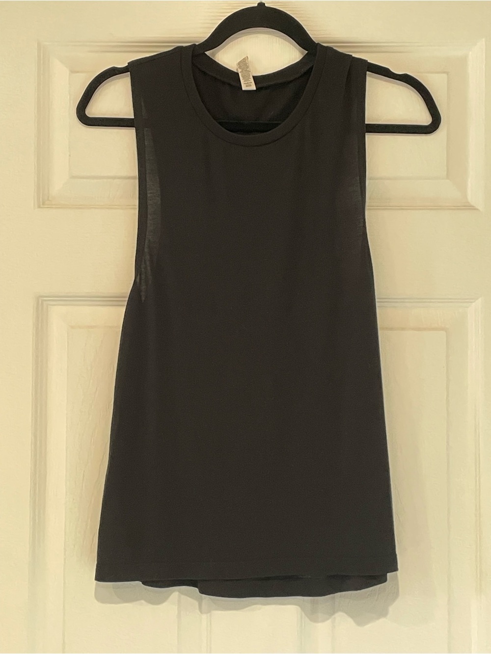 Women's Black Sleeveless Tank Top